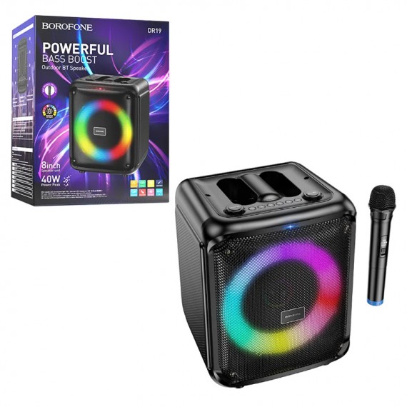 اسپیکر بلوتوث رم و فلش خور بروفون (BOROFONE) مدل DR19