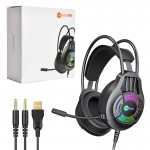 هدست گیمینگ سیم دار لکو (Lecoo) مدل HT406 USB+3.5