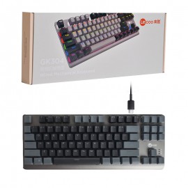کیبورد گیمینگ مکانیکال سیم دار بک لایت RGB لکو (Lecoo) اورجینال مدل GK304