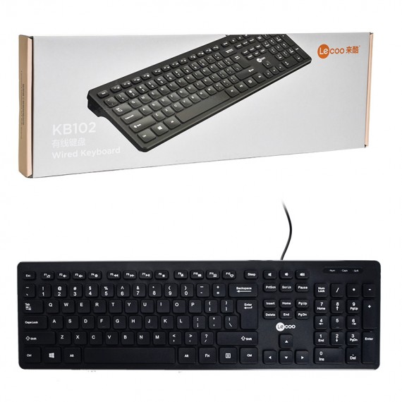 کیبورد سیم دار لکو (Lecoo) مدل KB102