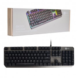 کیبورد گیمینگ مکانیکال سیم دار بک لایت RGB لکو (Lecoo) اورجینال مدل GK301