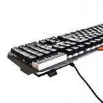 کیبورد سیم دار بک لایت دار لکو (Lecoo) مدل KB123 مشکی