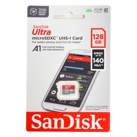 رم موبایل سن دیسک (SanDisk) مدل 128GB Ultra 140MB/S گارانتی M.I.T