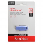 فلش سن دیسک (SanDisk) مدل 64GB USB3.2 Ultra Curve