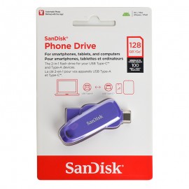 فلش سن دیسک (SanDisk) مدل 128GB USB3.2 Phone Drive گارانتی سورین