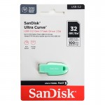 فلش سن دیسک (SanDisk) مدل 32GB USB3.2 Ultra Curve گارانتی سورین