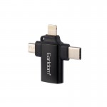 تبدیل OTG (USB-A To Type-c/Lightning/Micro) ارلدام (Earldom) مدل OT80