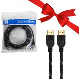 بسته 1+10 کابل HDMI وریتی (VERITY) طول 2 متر (یک عدد هدیه)