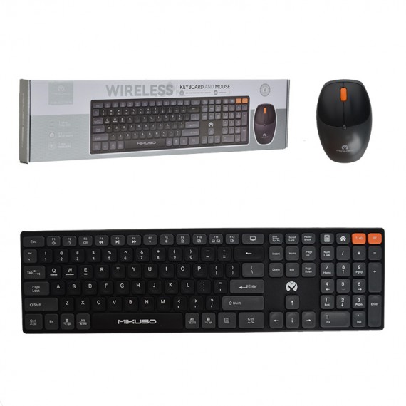 کیبورد و موس بی سیم/ بلوتوث میکاسو (MIKUSO) مدل KB-CO23