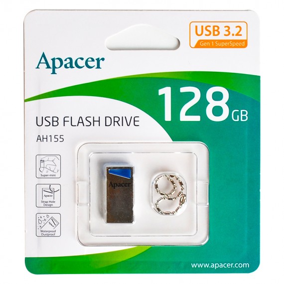 فلش اپیسر (Apacer) مدل 128GB USB3.2 AH155 گارانتی متین