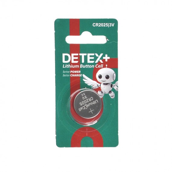 باتری سکه ای دیتکس پلاس (+DETEX) مدل 3V CR2025