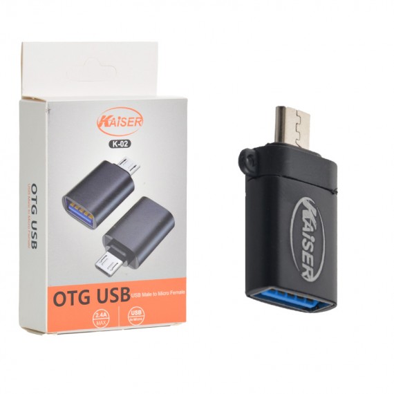 تبدیل OTG (USB-A To Micro) کایزر (KAISER) مدل K-02