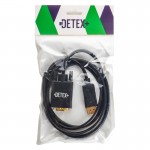 کابل DisplayPort To VGA دیتکس پلاس (+DETEX) طول 1.5 متر