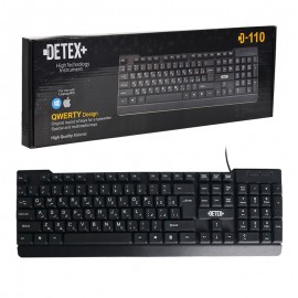 کیبورد سیم دار دیتکس پلاس (+DETEX) مدل D-110