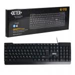 کیبورد سیم دار دیتکس پلاس (+DETEX) مدل D-110