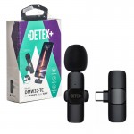 میکروفن یقه ای تایپ سی دیتکس پلاس (+DETEX) مدل DMW32-TC