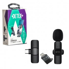 میکروفن یقه ای تایپ سی دیتکس پلاس (+DETEX) مدل DMW30