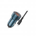 شارژر فندکی 18 وات + کابل اندروید (MicroUSB) کاکوسیگا (KAKUSIGA) مدل KSC-1052