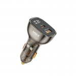 شارژر فندکی 2 پورت هیسکا (HISKA) مدل HCC-326