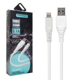 کابل آیفون (Lightning) ترکا (TREQA) 35W طول 1.5 متر مدل CA-8712
