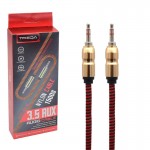 کابل 1 به 1 صدا (AUX) طول 1.5 متر Treqa مدل AUX-101