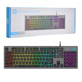 کیبورد گیمینگ سیم دار اچ پی (hp) اورجینال مدل K500Y
