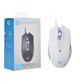 موس گیمینگ سیم دار اچ پی (hp) اورجینال مدل M220 رنگ-سفید