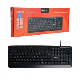 کیبورد سیم دار هترون (Hatron) مدل HK180