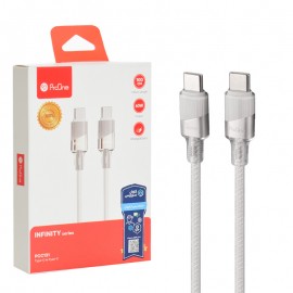کابل تایپ سی به تایپ سی (Type-C To Type-C) پرووان (ProOne) طول 1 متر مدل PCC131