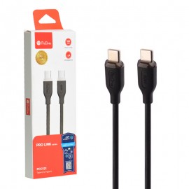 کابل تایپ سی به تایپ سی (Type-C To Type-C) پرووان (ProOne) طول 1 متر مدل PCC121 PRO LINK