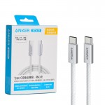 کابل تایپ سی به تایپ سی (Type-C To Type-C) انکر (ANKER) طول 1.5 متر مدل A8060P گارانتی شرکتی