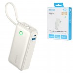 پاوربانک + کابل همراه انکر (ANKER) مدل A1259H21 ظرفیت 10000mAh گارانتی شرکتی