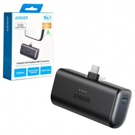 مینی پاوربانک انکر (ANKER) مدل A1653 Built-in ظرفیت 5000mAh گارانتی شرکتی