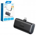 مینی پاوربانک انکر (ANKER) مدل A1653 Built-in ظرفیت 5000mAh گارانتی شرکتی