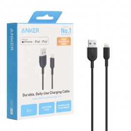 کابل آیفون (Lightning) انکر (Anker) طول 0.9 متر مدل A8432 گارانتی شرکتی