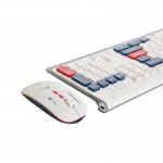 کیبورد و موس بی سیم/ بلوتوث شارژی ایسر (acer) اورجینال مدل KM41-6W