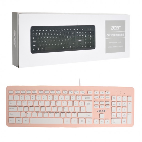 کیبورد سیم دار ایسر (acer) اورجینال مدل (2021) OAK920