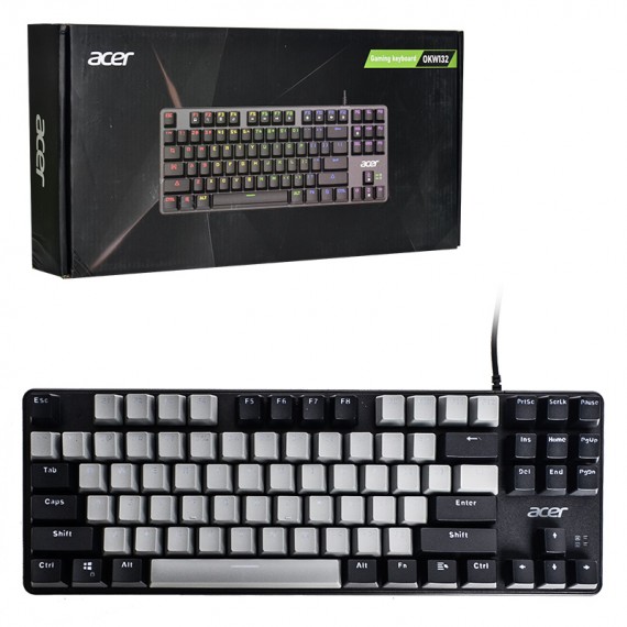 کیبورد گیمینگ سیم دار ایسر (acer) اورجینال مدل OKW132