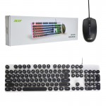 کیبورد و موس سیم دار بک لایت RGB ایسر (acer) اورجینال مدل OCC205