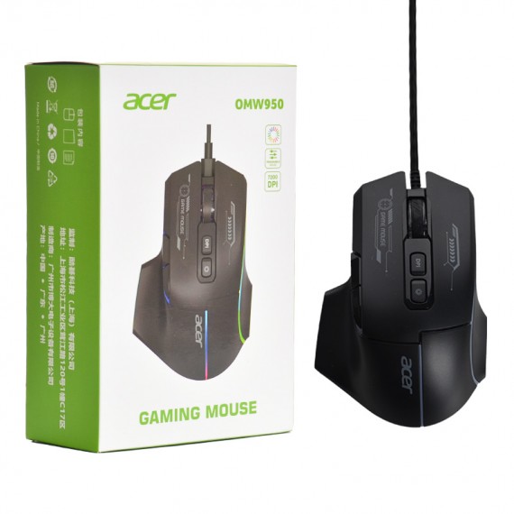 موس گیمینگ سیم دار ایسر (acer) اورجینال مدل OMW950