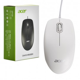 موس سیم دار ایسر (acer) اورجینال مدل OAK920 2024 رنگ-سفید