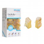 بسته 100 عددی سوکت شبکه CAT6 SFTP تی پی لینک (TP-LINK) طلایی