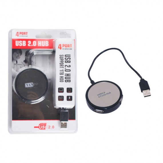 هاب آینه دار 4 پورت کی لینک (KLINK) مدل BYL-1810