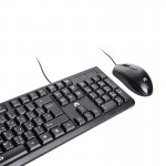 کیبورد و موس سیم دار میکاسو (MIKUSO) مدل KB-C039