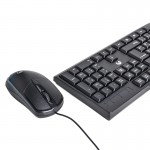 کیبورد و موس سیم دار میکاسو (MIKUSO) مدل KB-C039