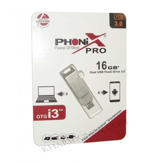 فلش PHONIX PRO مدل 16GB OTG i3