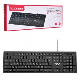 کیبورد سیم دار تسکو (TSCO) مدل TK 8072