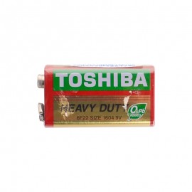 باتری کتابی توشیبا (TOSHIBA) مدل 6F22 9V 1604 HEAVY DUTY