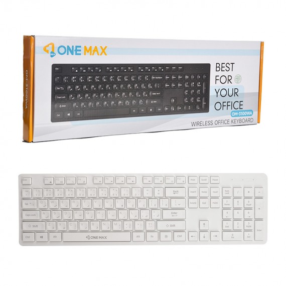کیبورد بی سیم وان مکس (ONE MAX) مدل OM-3100WA
