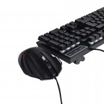 کیبورد و موس گیمینگ سیم دار بک لایت RGB وان مکس (ONE MAX) مدل OM-G6000A